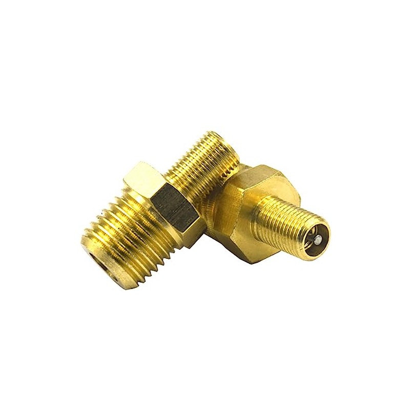 5pcs Tank Valve, Schrader Valve Standard Valve Core with 1/4''NPT