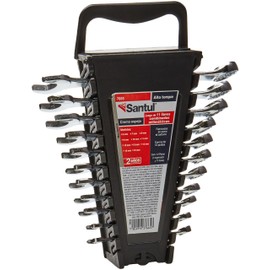 Santul 7665 Juego de 11 Llaves Combinadas, Milimétricas