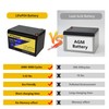 SEFEPODER 2 Pack 12V 15Ah LiFePO4 Deep Cycle Battery, 2000+