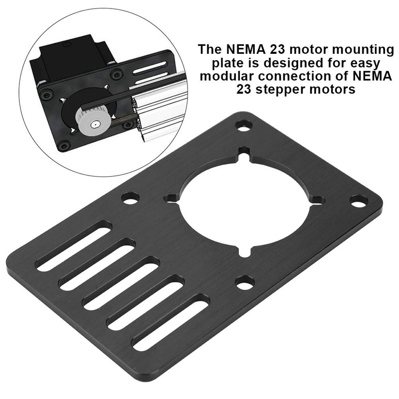 Aluminum Stepper Motor Bracket Nema 17 Mount Anodized Nema 23