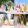 50pcs Mini Christmas Tree Artificial Christmas Tree Table Christmas Tree