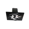 Wolf Head Metal Trailer Hitch Cover for 2'' Towing Rear