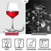 Floating Wine Glasses for the Pool,Shatterproof Poolside Wine Glasses,Outdoor Acrylic