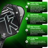 TimeKey Sports Pickleball Paddles Set with Reinforced Carbon Fiber Surface