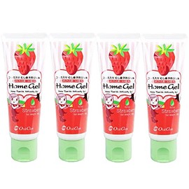 【×4本】Dental Exclusive Oral Care Home Gel Strawberry Caries Prevention Gel 65.0 Grams
