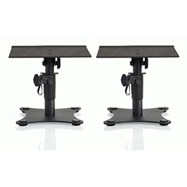 Gator Frameworks Desktop Studio Monitor and Speaker Stand - Set of 2 (GFWSPKSTMNDSK)