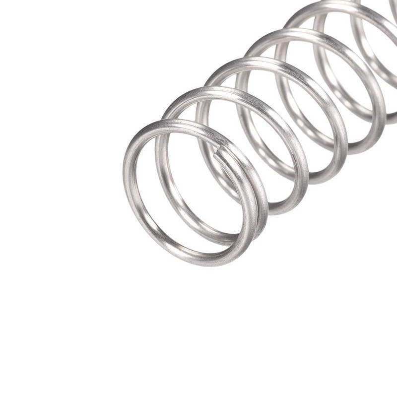 sourcing map Pack of 5 Compression Spring 304 Stainless Steel