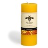 Big Dipper Wax Works Beeswax Pillar Candle, 40-Hour Long Burn,
