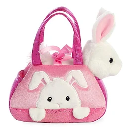 AURORA Fancy Pal Rabbit Peek-a-Boo 8In 61015 White