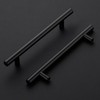 Ravinte 10 Pack Kitchen Cupboard Handles Black Cupboard Handles 128mm