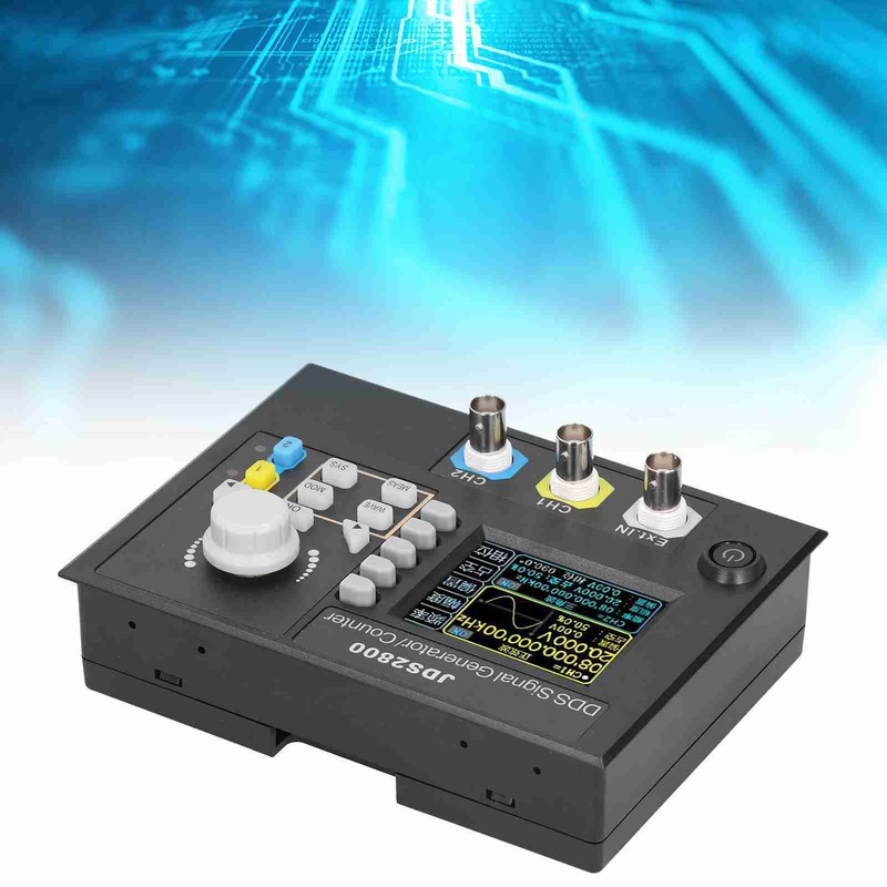 JDS2800-60MHz Function Signal Generator 2.4in LCD DDS Dual Channel Signal