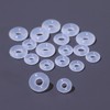 Melimarry 0.2 Inch Silicone Earring Backs Stopper Rings for Piercings,