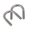 CNBTR U-Bolt Screws Saddle Nuts 304 Stainless Steel Silver M6