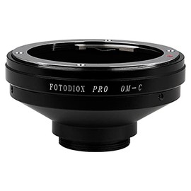 Fotodiox Pro Lens Mount Adapter Compatible with Olympus OM 35mm Film Lenses to C-Mount Cameras