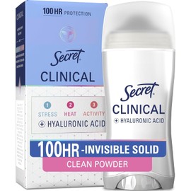 Secret Clinical Strength Barra Antitranspirante Desodorante Invisible Mujer