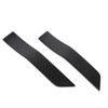 Side Marker Plate Ornaments Glossy Carbon Fiber UV Wear Resistant