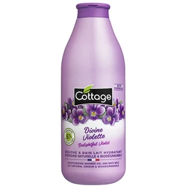 Cottage - Shower Bath and Moisturising Milk - Divine Purple - 97% Natural Ingredients - 1 Unit - 750 ml