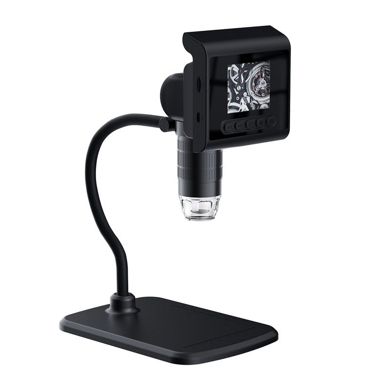 1080P High-Clear Digital Microscope with 2.4-inch Full Color LCD Screen,