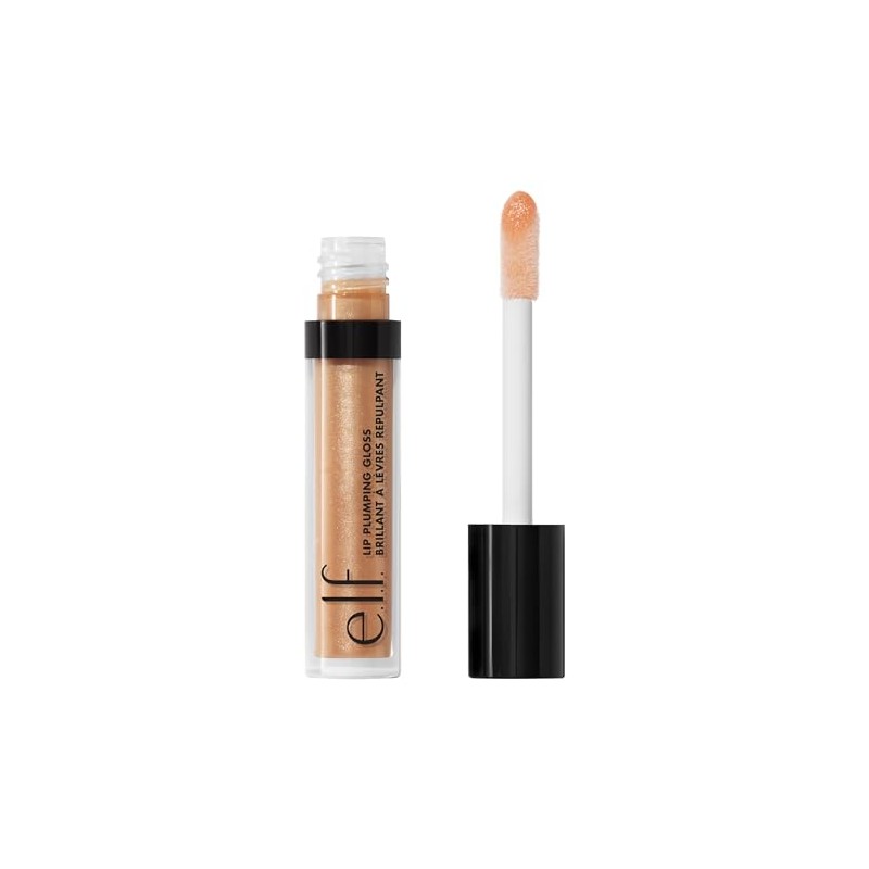 E.L.F. Cosmetics, Lip Plumping Gloss, Champagne Glam, 2.7 g