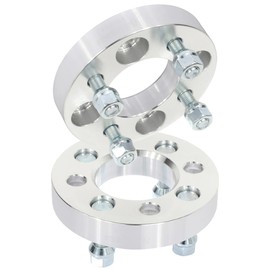 GDSMOTU 2Pcs 4x100 Wheel Spacers 1 inch 67.1mm Wheel Adapters for Miata 1990-1997 1999-2005 for Mirage 1991-2002 2014-2019 12x1.5 Sliver Aluminum Car Spacers