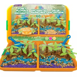 Made By Me 60+ Piece Color-Changing Sensory Bins Rainforest Toy Playsets