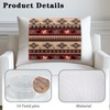 NETILGEN Recliner Sofa Headrest Cover, Aztec Tribal Horse Soft Comfortable