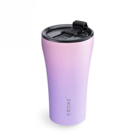 Sttoke Leakproof Lid Shatterproof Tumbler, Lilac Dream, 6.9-inch Height, 16 oz