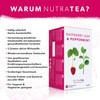 Nutra Tea Raspberry Leaf Tea & Peppermint Support Before &
