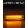 Bestview LED Side Marker Lights Compatible with 1981-1991 Chevy C10