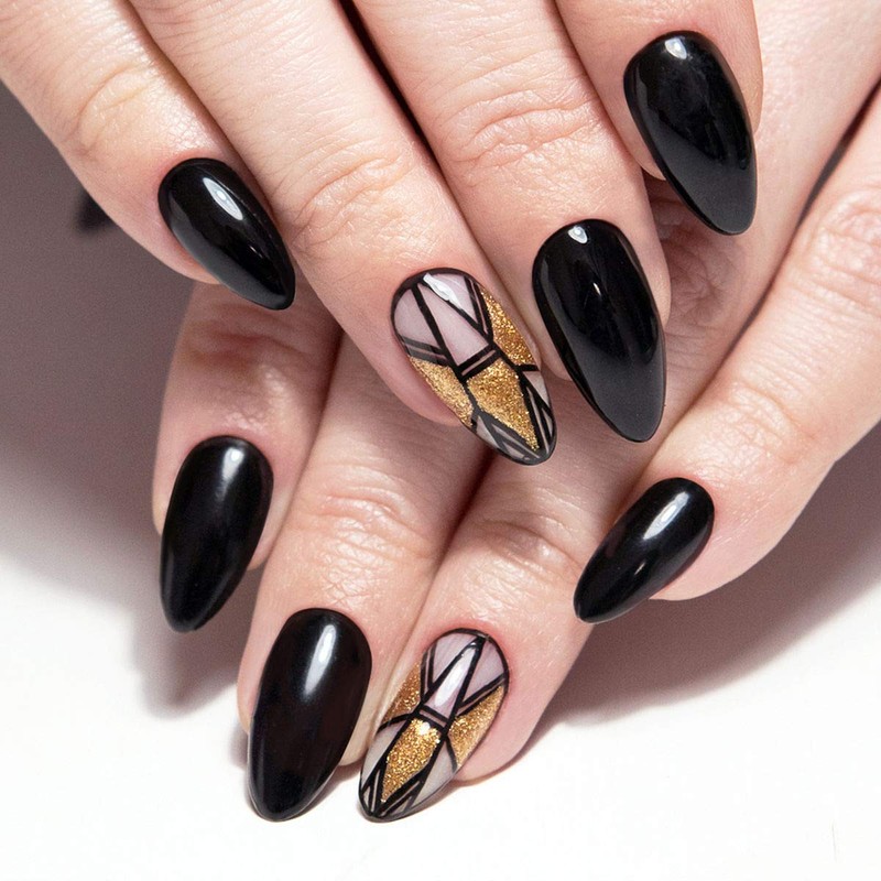 031 UV Nagellack Hybrid Semilac Black Diamond 7 ml