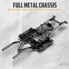 RACENT 1:24 4WD Off-Road RC Car with Metal Body and