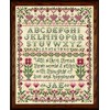 Design Works Crafts Stitcher's Sampler Counted Cross Stitch Kit, Ivory,