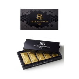 レジェンドハニー VIP 30包約30日用 水なし速攻チャージ [ 蜂の子 マカ 亜鉛 黒生姜 配合 ]