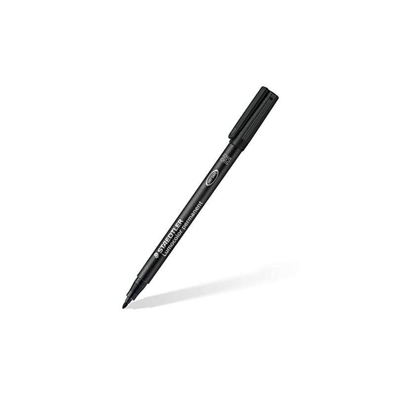 STAEDTLER 317-9 - Lumocolor OHP Pen Perm Med 0.8mm Black