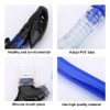 Full Dry Breathing Tube with Comfortable Silicone Mouthpiece and Single