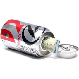 Secret Safe Diversion Drinks Cans - Unscrew Lid to Reveal Secret Compartment - Weighted Realistic Can Safe (Diet Cola)