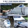 NAVAPAL Car Wash Brush with Long Handle for Car Truck