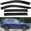 Sun Rain Guards Vent Shade Side Window Visors Wind Deflectors for Nissan Rogue 2014-2020