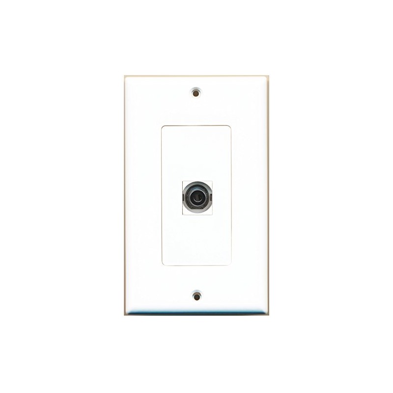 RiteAV 1 Port 3.5mm Wall Plate Oversized Jumbo MIDI