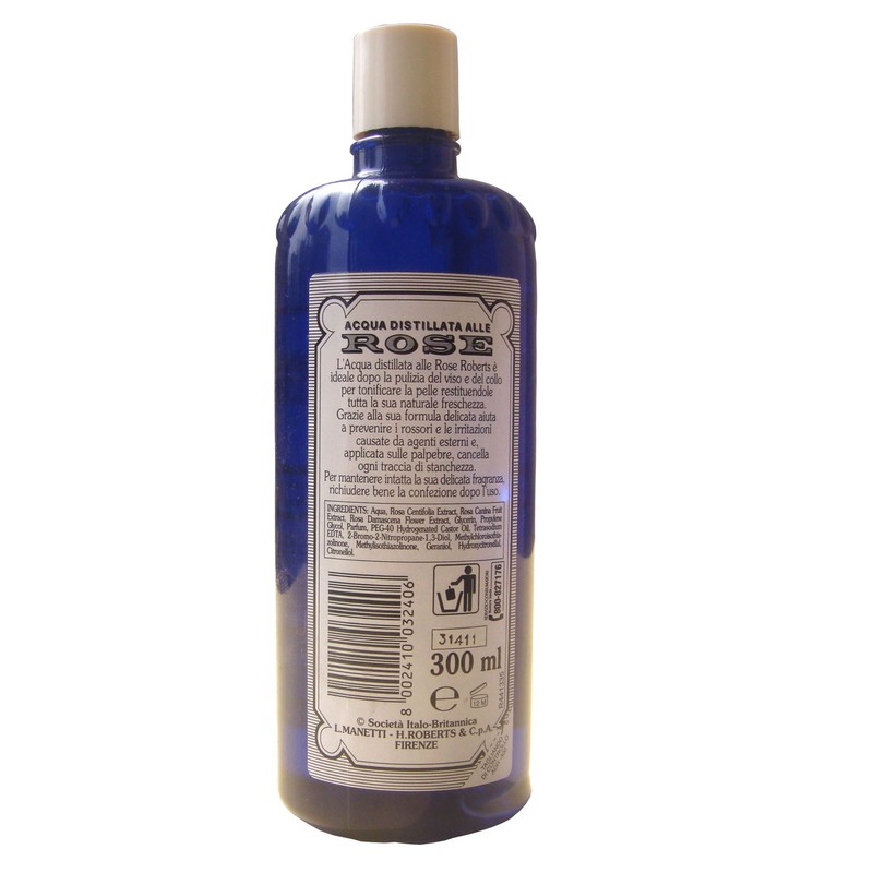 Acqua Distillata Alle Rose (Rose Water) 300 ml by Manetti