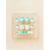 DAISO Titapress Pedi Tips 14 Pack Clear