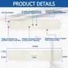 Kitchen Sink Splash Guard Gen2-30" x 6'' Silicone Sink Mat