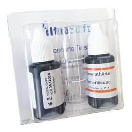 FILTRASOFT Water Hardness Test Set 2 x 15 ml, includes instructions
