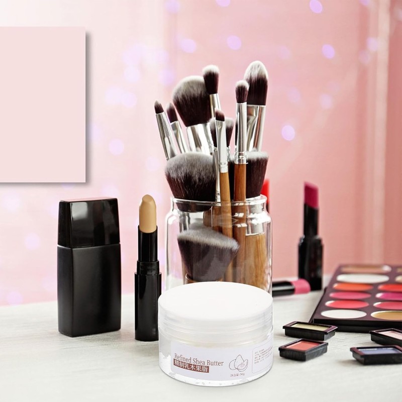 Manteca de Karité Base para Lápiz Labial Casero, Crema Hidratante