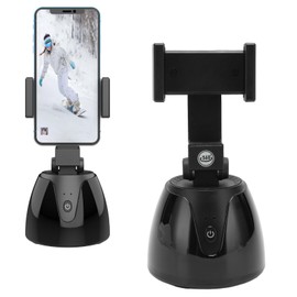 Car Tracking Phone Holder, Smart 360 Degree Phone Holder with Face Tracking Capture Perfect Recordings and Videos with Motion Detection Technology