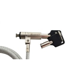 Sendt Silver Notebook Laptop Keyed Lock for Nano Security Slots