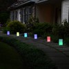 LumaBase Battery Operated Luminaria Kit with Timer, Color Changing -