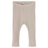 NAME IT Unisex Children's Nbnkab Noos Leggings, Peyote Melange