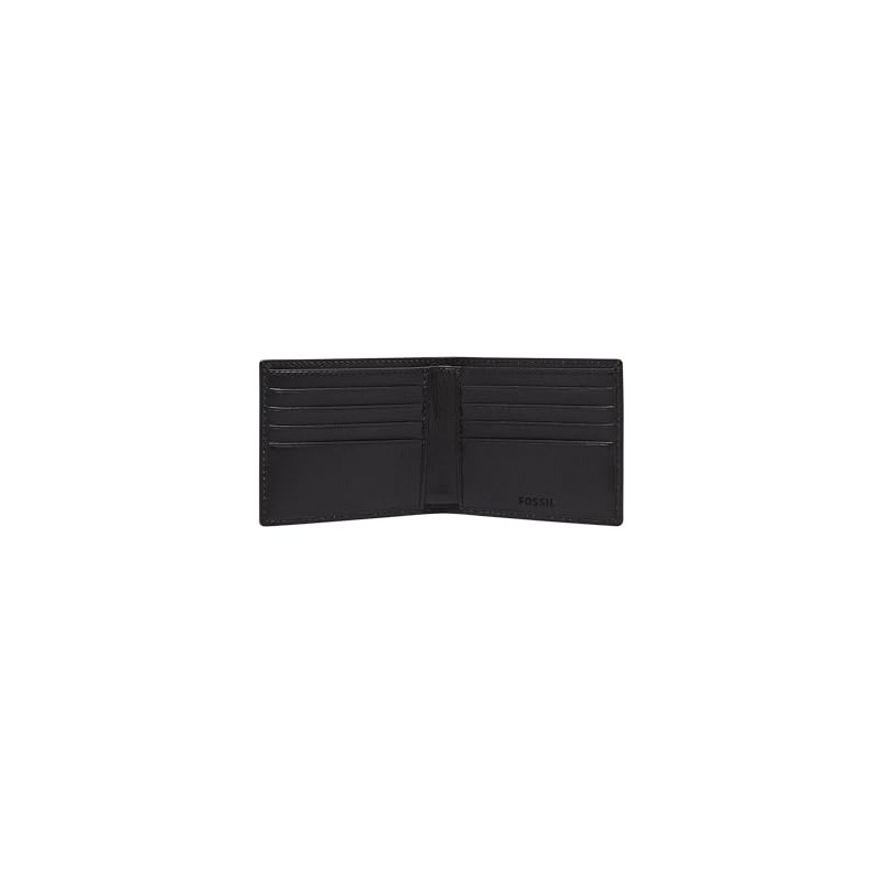 Fossil Billfold Lufkin Men's Black, black