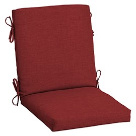 Arden Selections Outdoor Chair Cushion 16.5 x 18, Ruby Red Leala